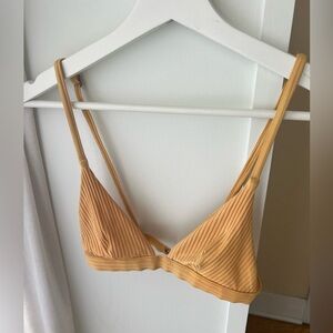 Yellow triangle top size XS